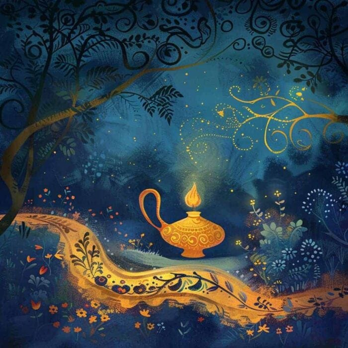 Povestioară de seară - Aladin și lampa fermecată