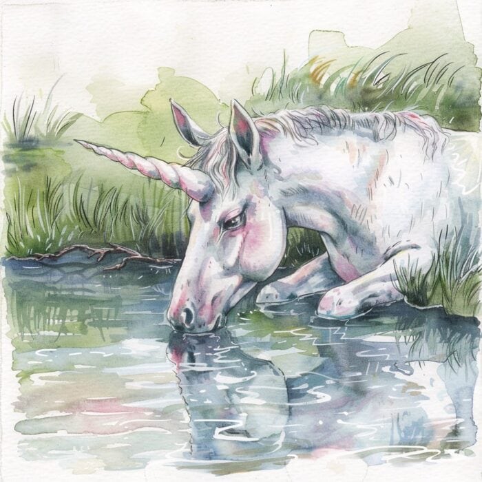 Povestioară pentru copii - Cum un unicorn a învins frica de legume