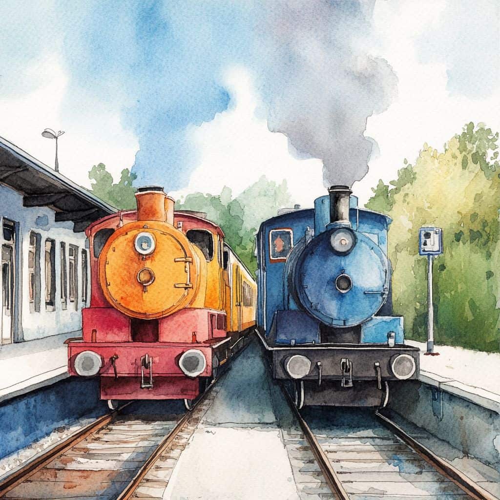 Pohádka pro děti - Povești despre trenulețe