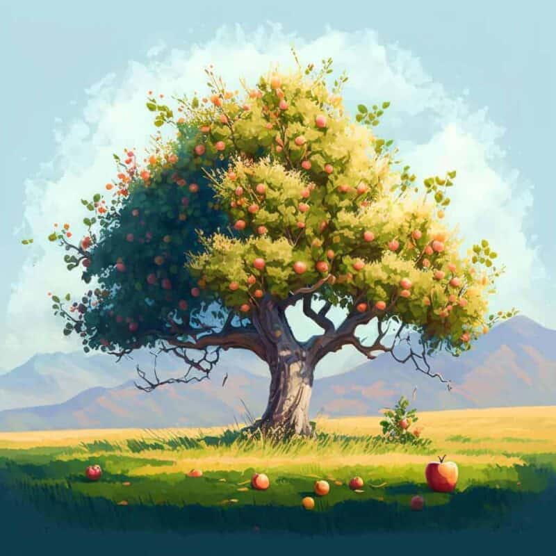 Povestioară de culcare - Mărul fermecat