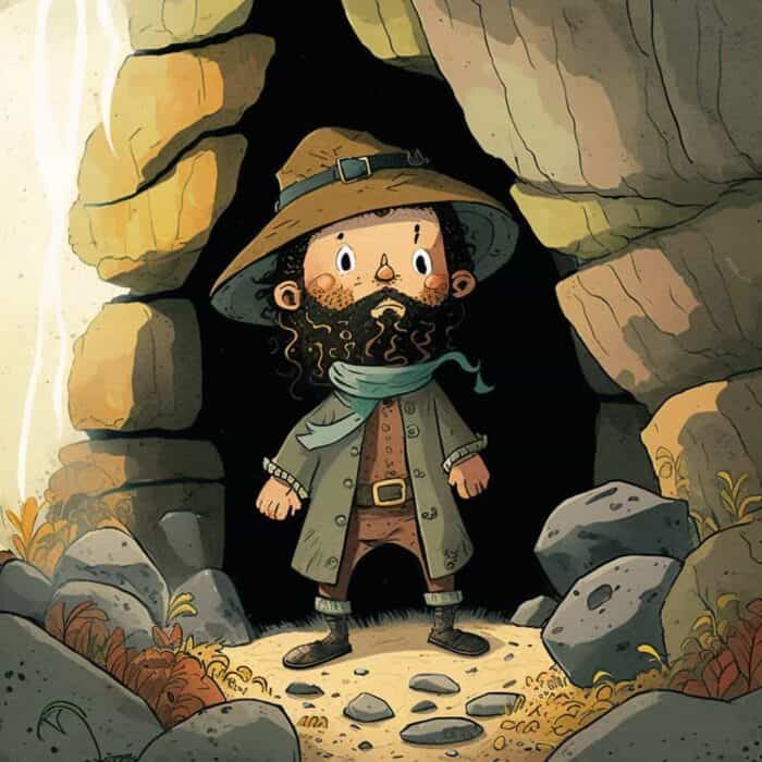 Poveste de culcare pentru copii - Cum Jenda a întâlnit un bandit