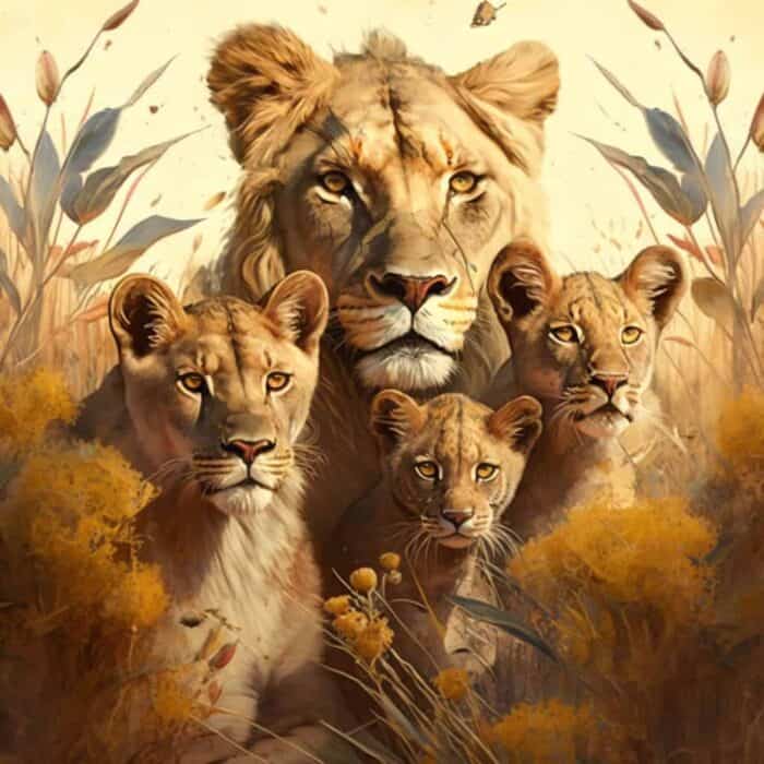 Povestioară de culcare pentru copii - Leul leneș