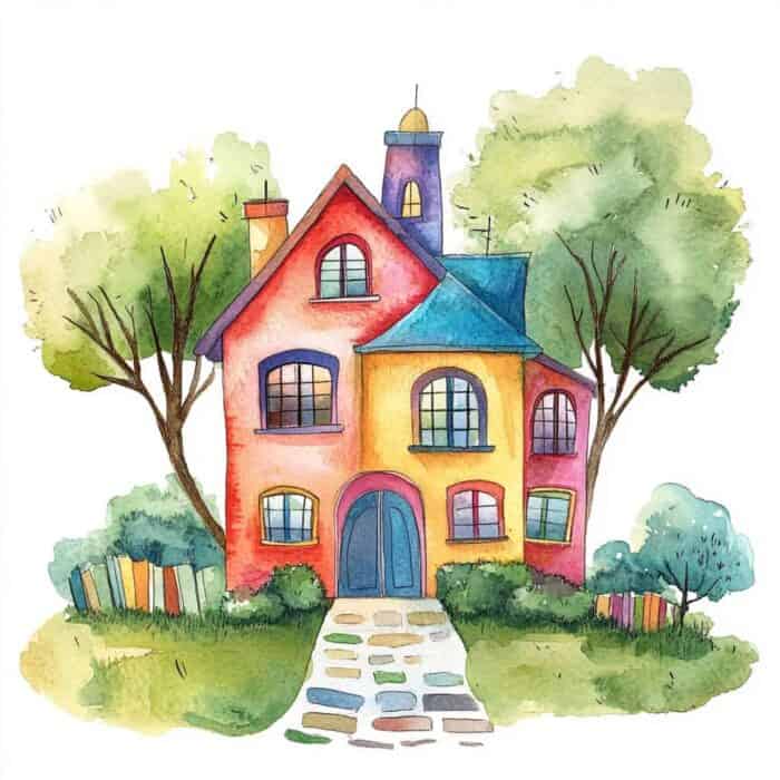 Poveste de culcare pentru copii - Biblioteca magică și spiridușul