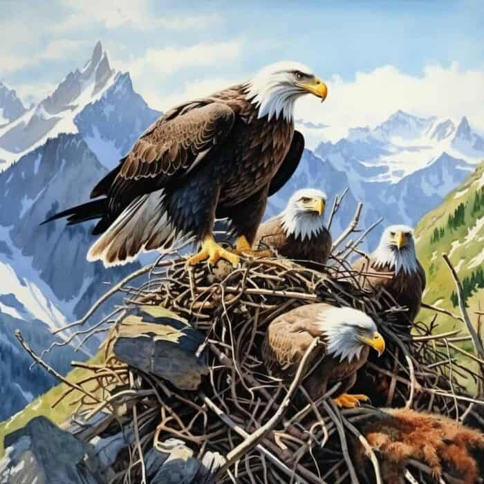 Povestioară pentru copii - Vulturii de neînvins și șoimul Richard