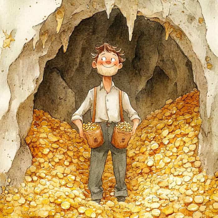 Povestioară de seară pentru copii - Ciobanul și piticul