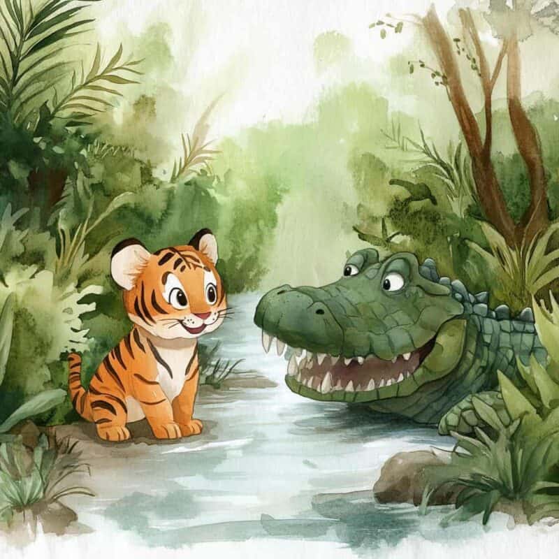 Poveste pentru ca un copil să adoarmă - Crocodilul Niky