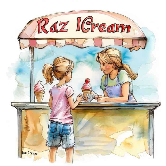 Poveste pentru ora de culcare - Înghețata