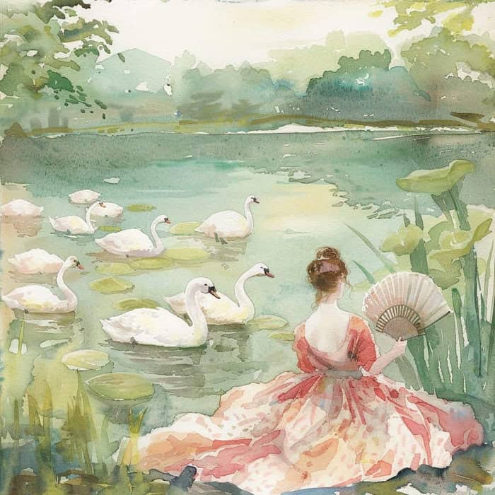 Poveste pentru ca un copil să adoarmă - Lebăda fermecată