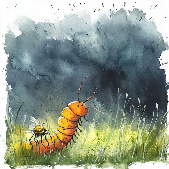 Poveste pentru citit - Miriapodul Ionuț