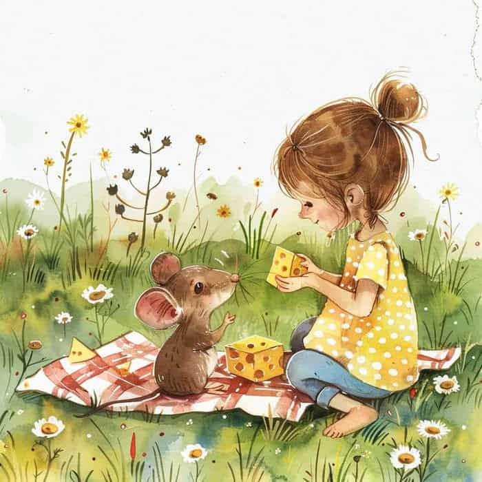 Povestioară pentru copii - Șoricelul Rozător