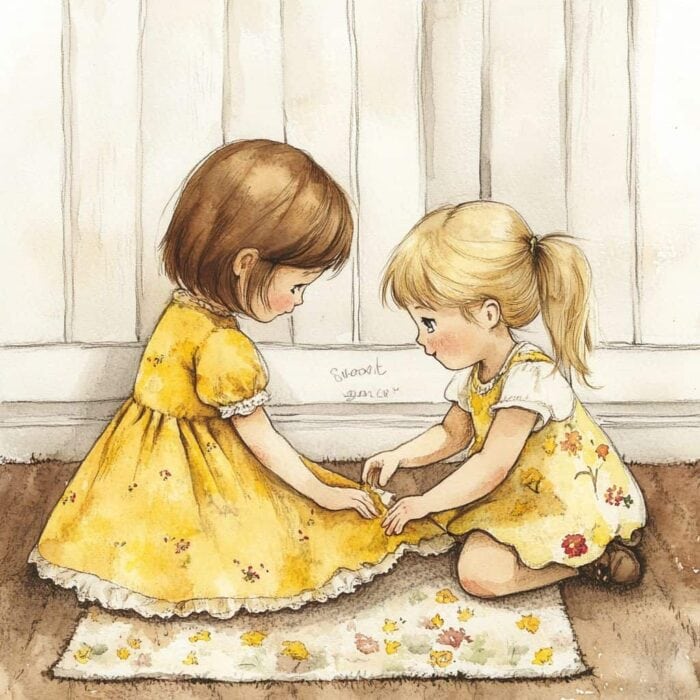 Poveste de culcare pentru copii - Vilma este la școală