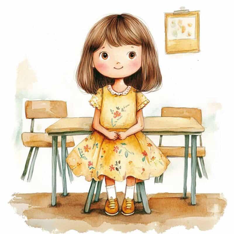 Povestioară de seară pentru copii - Vilma merge la școală