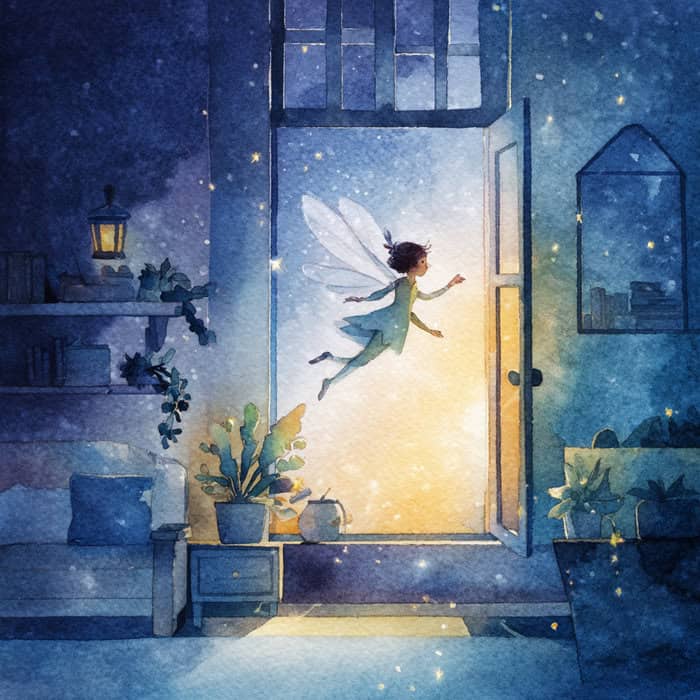 Poveste de culcare pentru copii - Cum a venit zâna măseluță la Anda