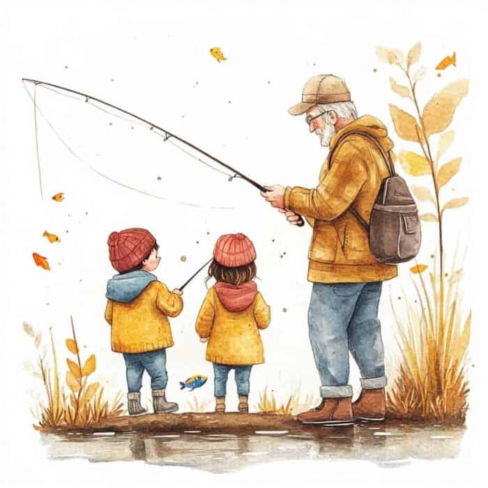 Poveste de seară - Excursie cu bunicul