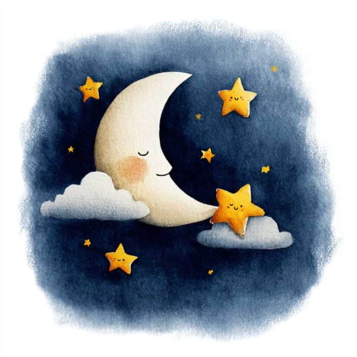 Poveste de culcare - Luna tristă