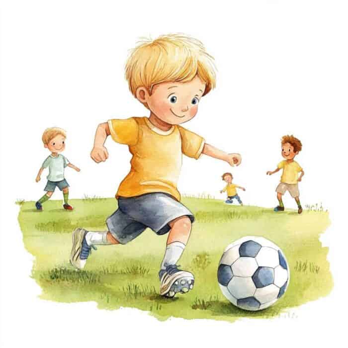 Povestioară de culcare pentru copii - Meciul de fotbal