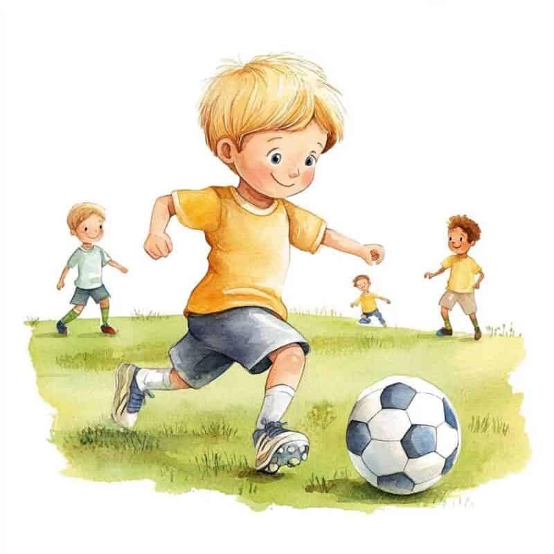 Povestioară de culcare pentru copii - Meciul de fotbal
