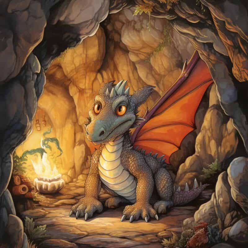 Poveste pentru ora de culcare - Dragonul bolnav Tobi