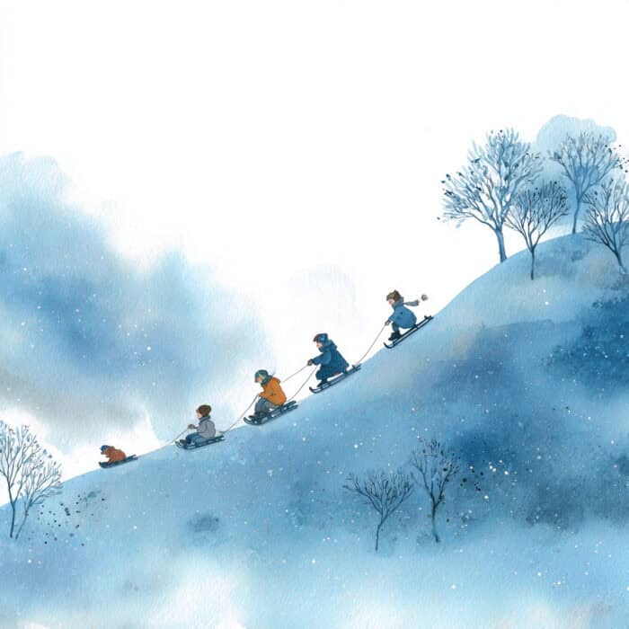 Poveste pentru copii - Surpriza din șură