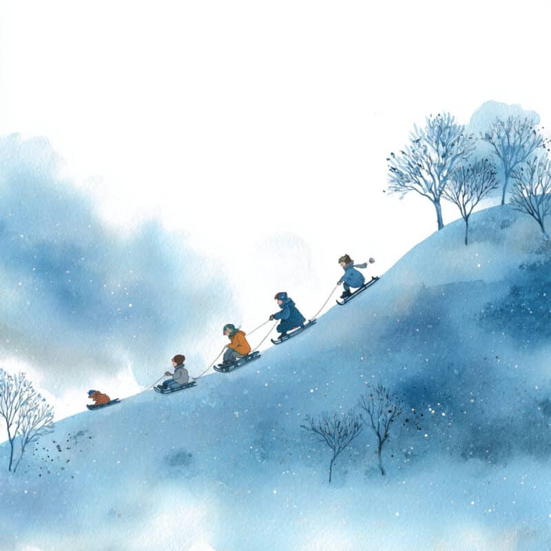 Poveste pentru copii - Surpriza din șură