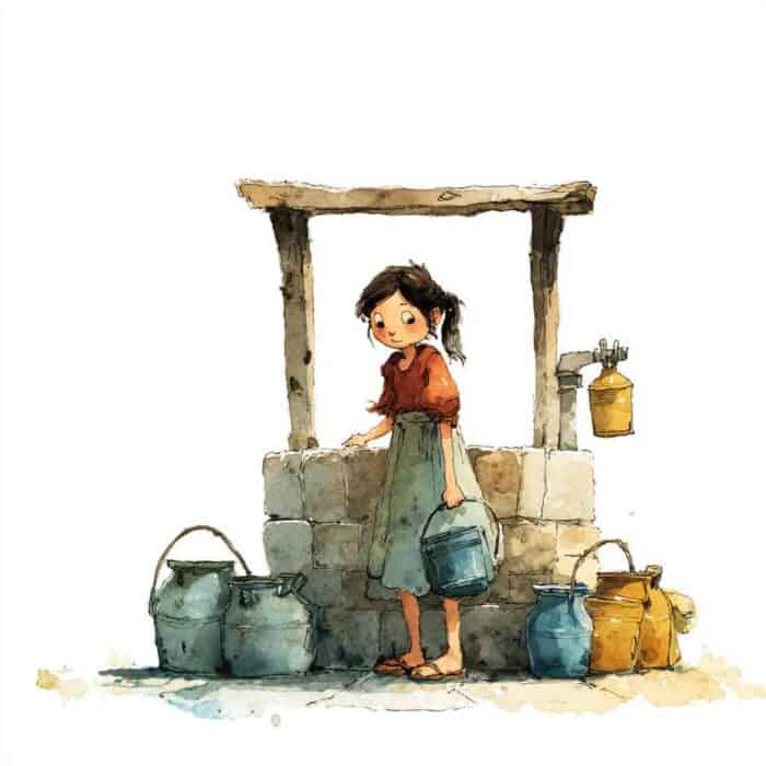 Povestioară pentru copii - O mie de lacrimi